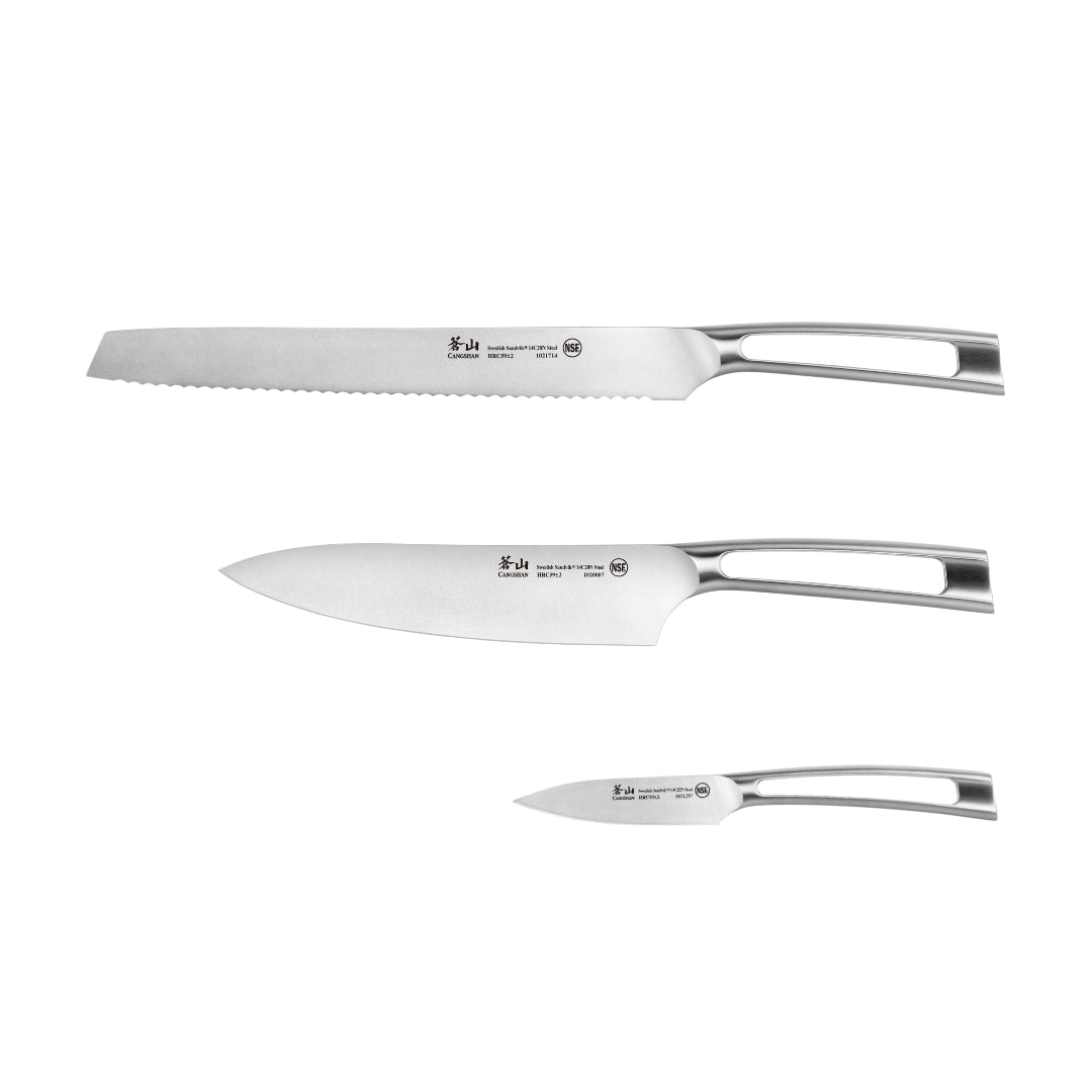 Cangshan TN1 Series Essential Kitchen Knives Bundle