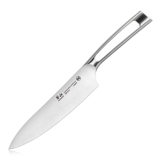 Cangshan TN1 Series Swedish Sandvik 14C28N Steel Forged 20 cm Cook's Knife And Wood Sheath Set - Cangshan Cutlery Australia
