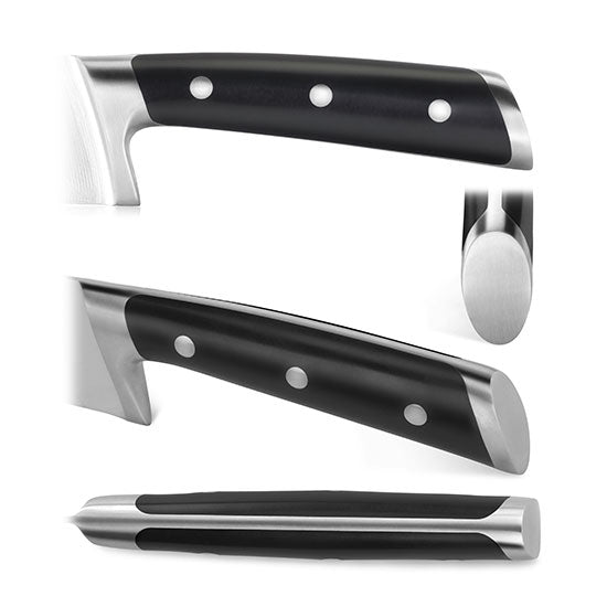 Cangshan TS Series 1021417 Swedish Sandvik 14C28N Steel Forged 3-Piece TAI Knife Block Set, Walnut - Cangshan Cutlery Australia