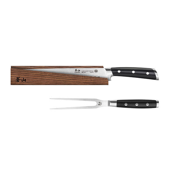 Cangshan TS Series 1020496 Swedish Sandvik 14C28N Steel Forged 2-Piece Carving Set - Cangshan Cutlery Australia