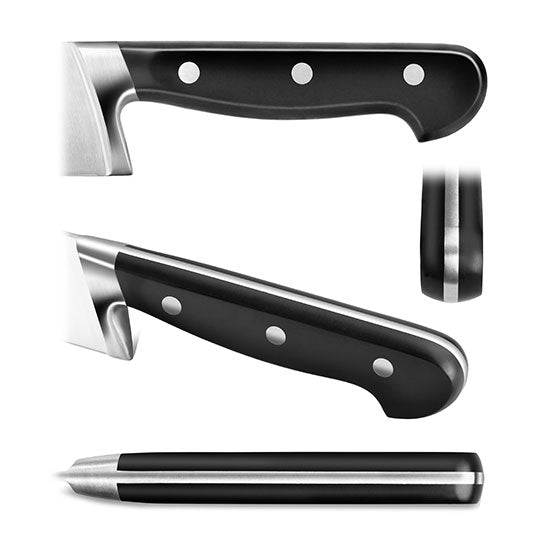 Cangshan TV2 Series Swedish Sandvik 14C28N Steel Forged 3-Piece Starter Knife Set With Wood Sheaths - Cangshan Cutlery Australia