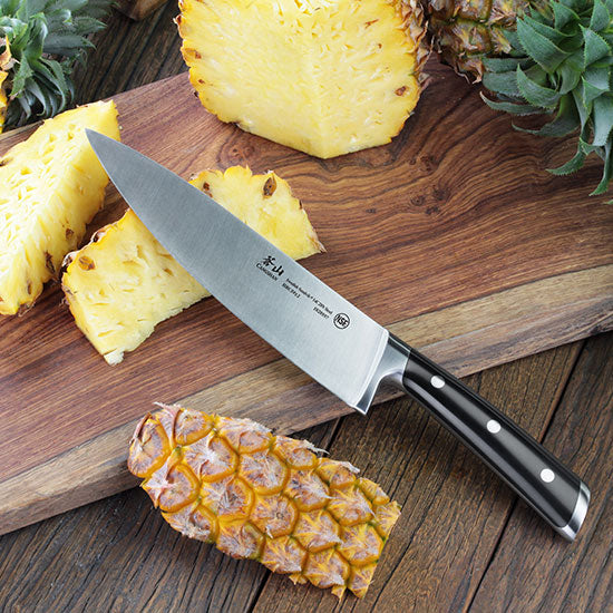 Cangshan TS Series Swedish Sandvik 14C28N Steel Forged 3-Piece Starter Knife Set With Wood Sheaths - Cangshan Cutlery Australia