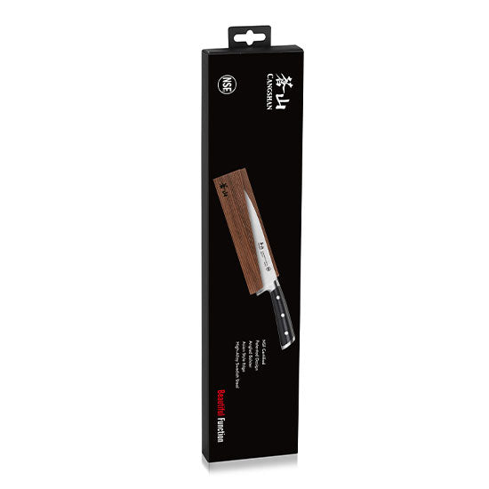 Cangshan TS Series Swedish Sandvik 14C28N Steel Forged 20 cm Cook's Knife And Wood Sheath Set - Cangshan Cutlery Australia