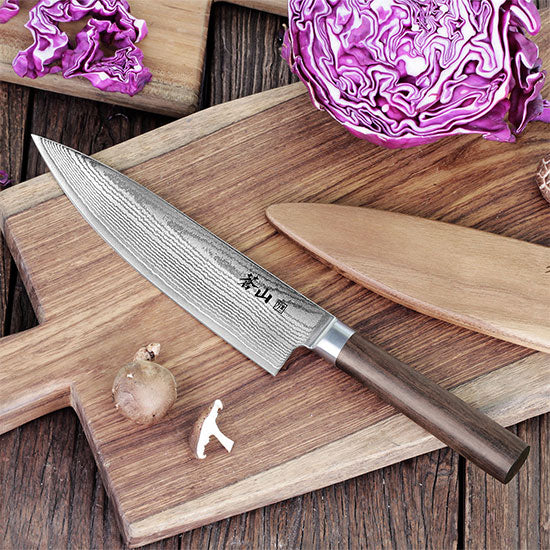 Cangshan J Series 61932 Japan VG-10 Forged 3-Piece Starter Knife Set With Walnut Wood Sheath - Cangshan Cutlery Australia