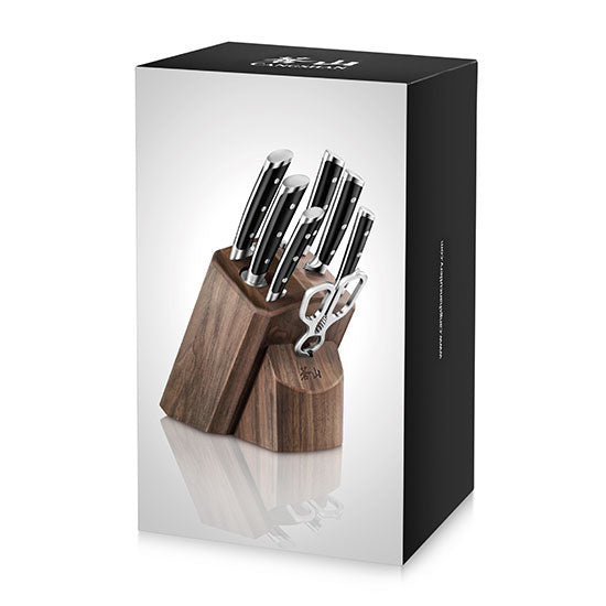 Cangshan TS Series 1020878 Swedish Sandvik 14C28N Steel Forged 8-Piece Knife Block Set, Walnut - Cangshan Cutlery Australia