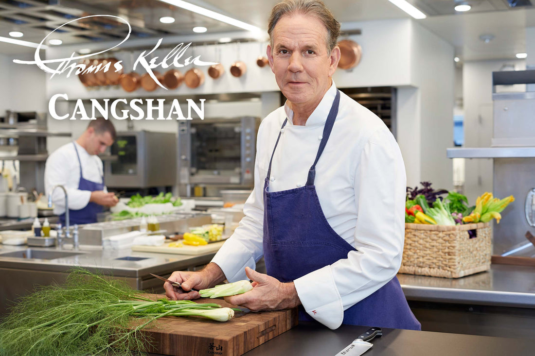 Michelin-Starred American Chef Thomas Keller partners with cutting-edge knife manufacturer Cangshan Cutlery