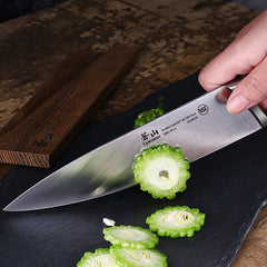 Cangshan TV2 Series 1020038 Swedish Sandvik 14C28N Steel Forged 20 cm Cook's Knife - Cangshan Cutlery Australia